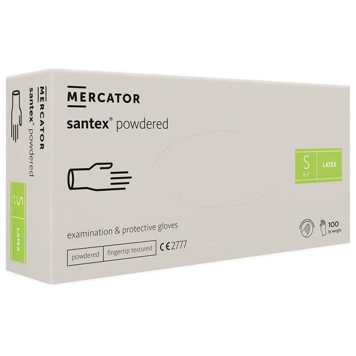 Jednokratne rukavice Latex s puderom SANTEX POWDERED