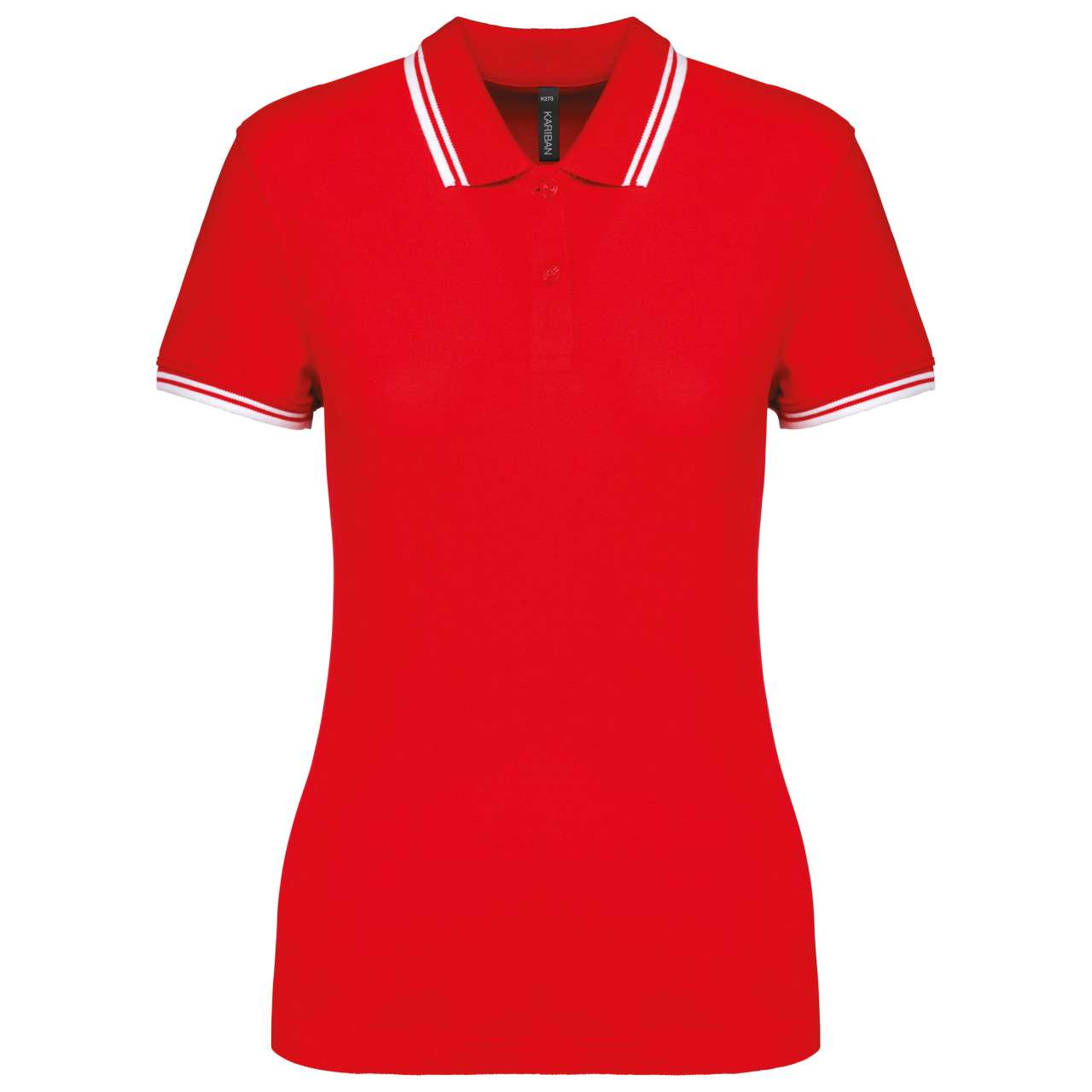 ŽENSKA POLO MAJICA KRATKI RUKAV S KONTRASTNIM OBRUČOM