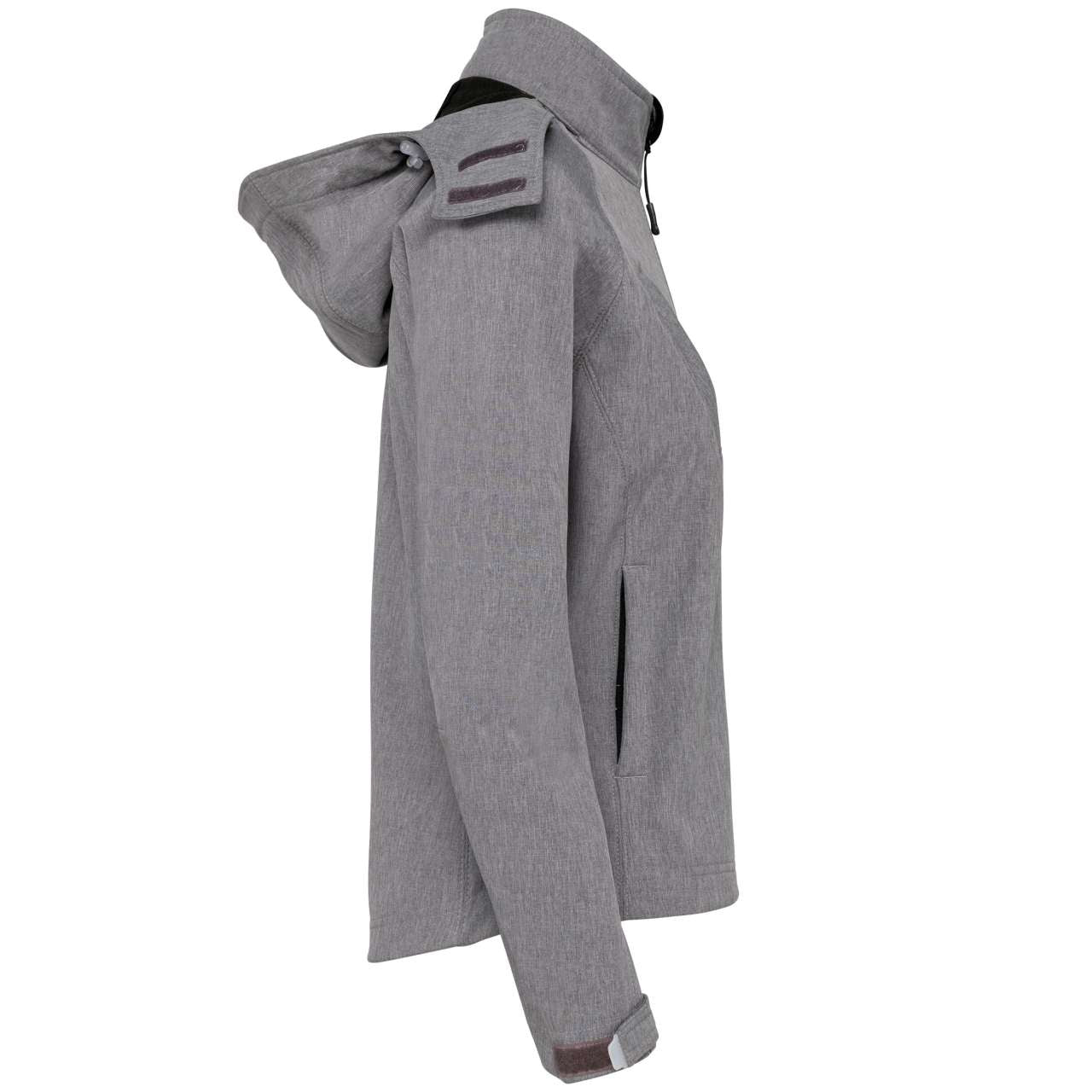 ŽENSKA ODVOJIVA SOFTSHELL JAKNA S KAPULJAČOM