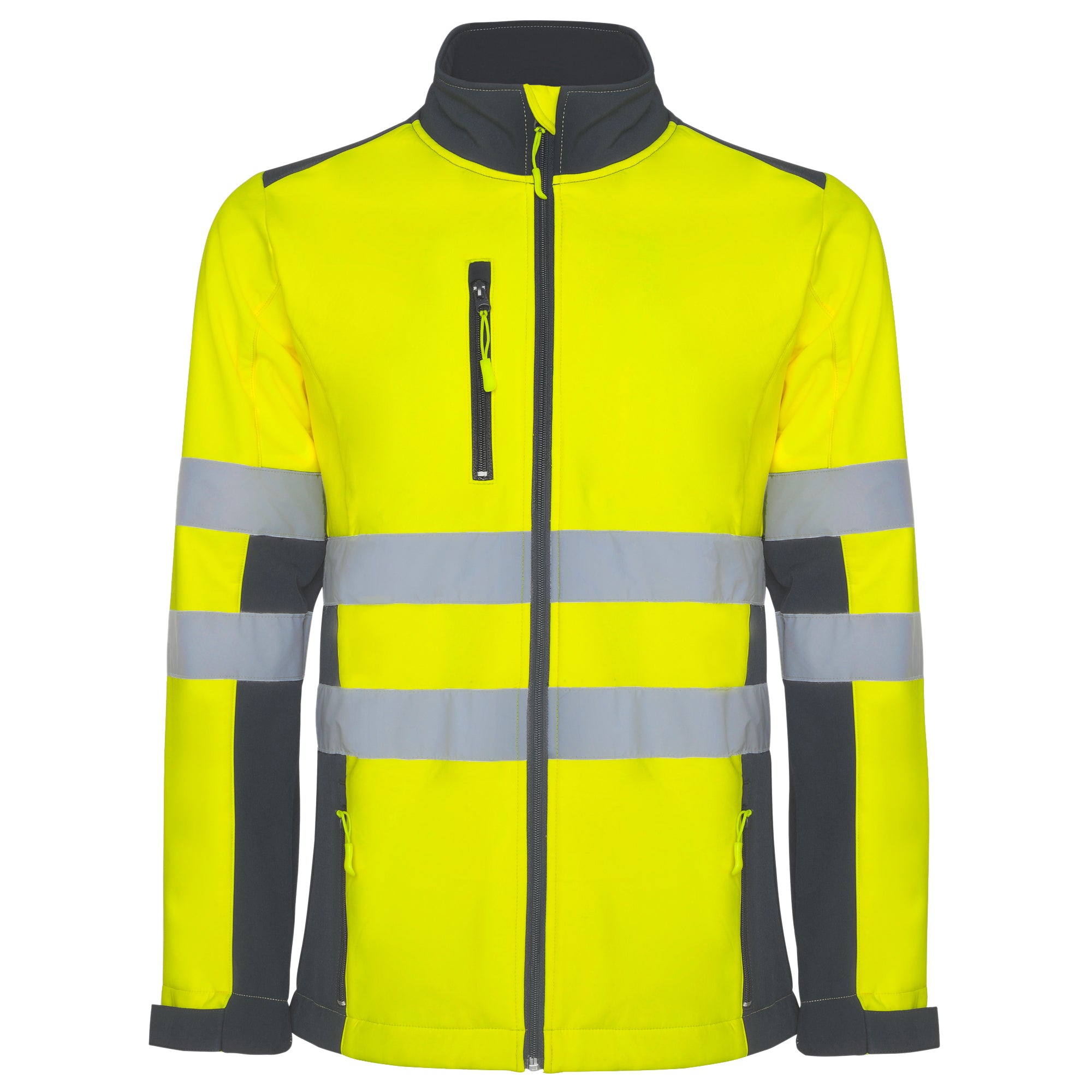 ANTARES 9303 Dvobojna softshell jakna VISOKA VIDLJIVOST