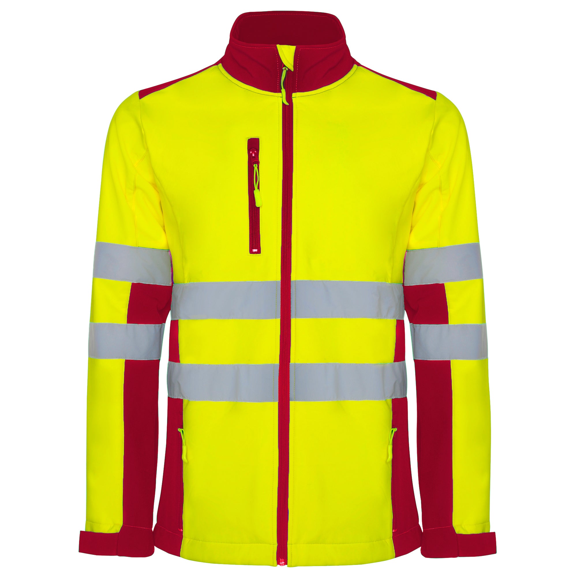 ANTARES 9303 Dvobojna softshell jakna VISOKA VIDLJIVOST