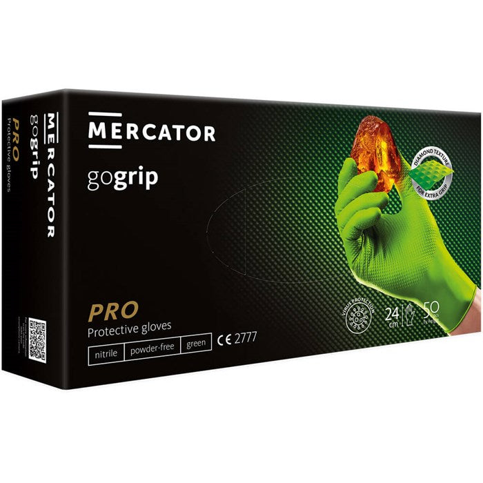 Jednokratne rukavice MERCATOR GOGRIP PRO bez pudera