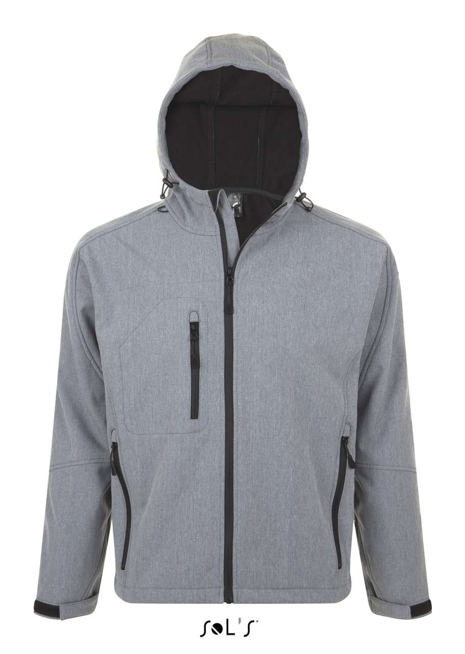 SOL'S REPLAY MUŠKA SOFTSHELL JAKNA S KAPULJAČOM