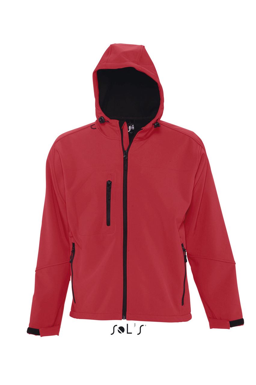 SOL'S REPLAY MUŠKA SOFTSHELL JAKNA S KAPULJAČOM
