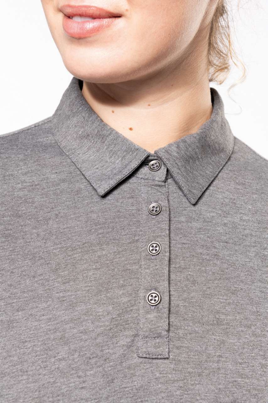 ŽENSKA JERSEY POLO MAJICA DUGIH RUKAVA