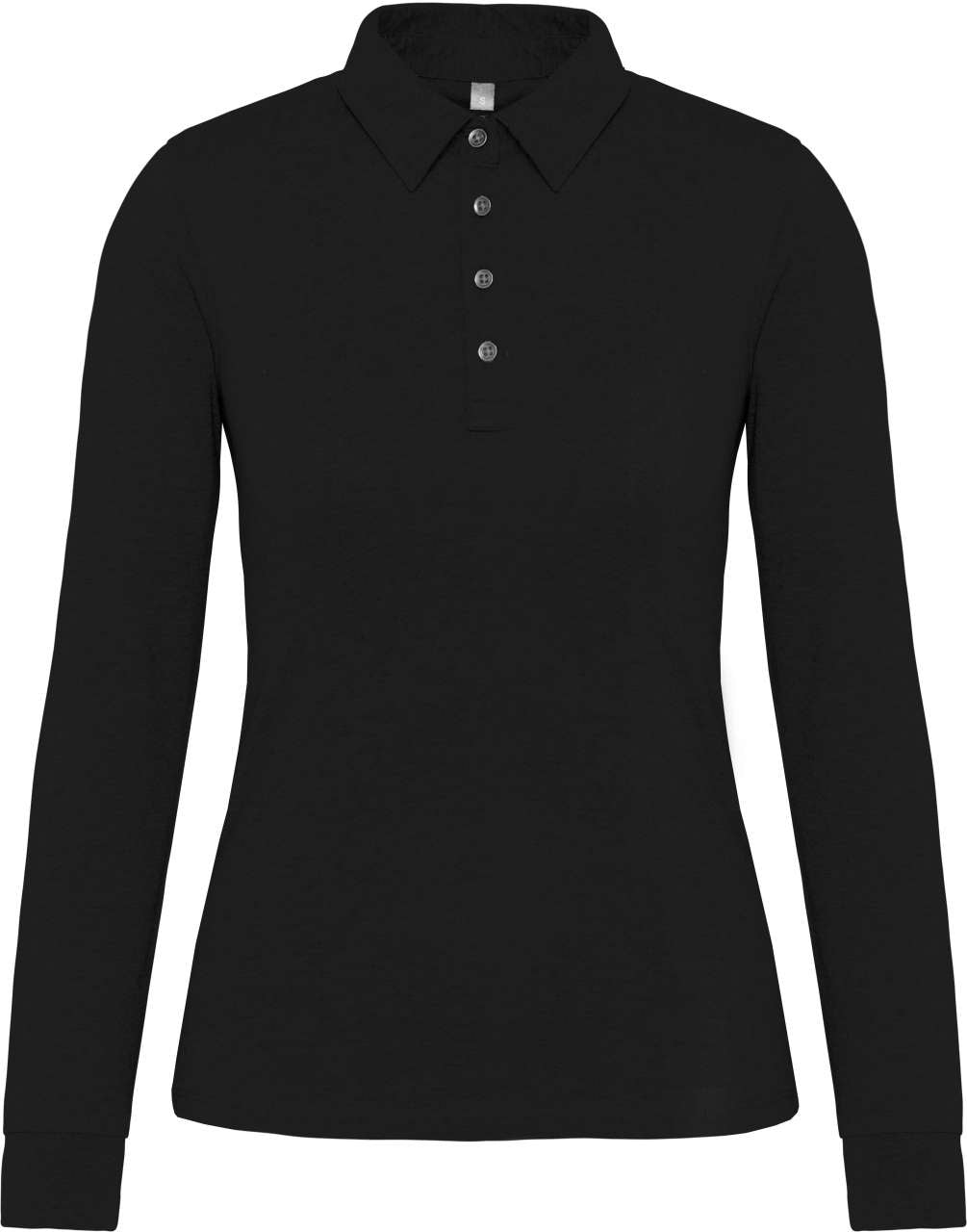 ŽENSKA JERSEY POLO MAJICA DUGIH RUKAVA
