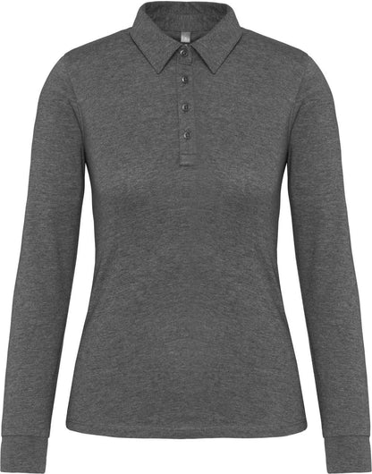 ŽENSKA JERSEY POLO MAJICA DUGIH RUKAVA