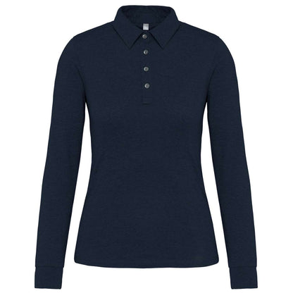ŽENSKA JERSEY POLO MAJICA DUGIH RUKAVA
