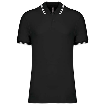 MUŠKA POLO MAJICA KRATKI RUKAV S KONTRASTNIM RUBOM
