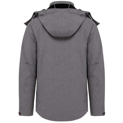 MUŠKA ODVOJIVA SOFTSHELL JAKNA S KAPULJAČOM