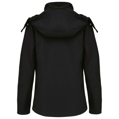 ŽENSKA ODVOJIVA SOFTSHELL JAKNA S KAPULJAČOM
