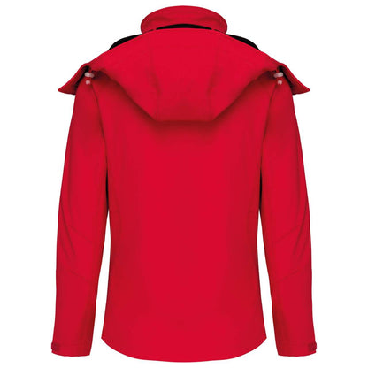 ŽENSKA ODVOJIVA SOFTSHELL JAKNA S KAPULJAČOM