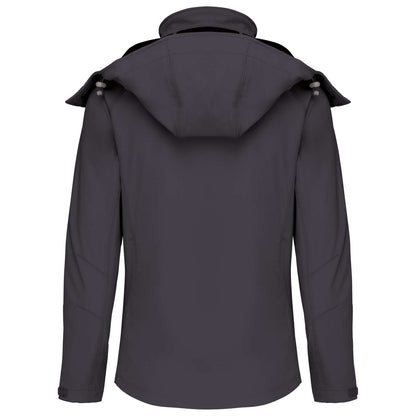 ŽENSKA ODVOJIVA SOFTSHELL JAKNA S KAPULJAČOM