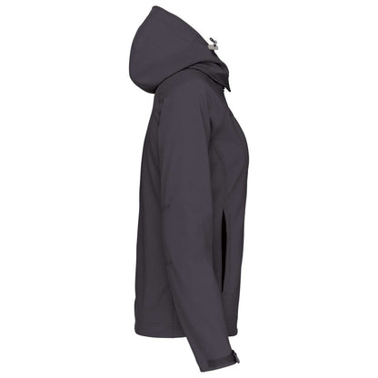 ŽENSKA ODVOJIVA SOFTSHELL JAKNA S KAPULJAČOM