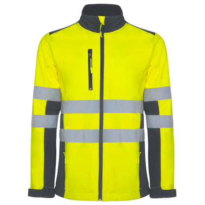 ANTARES 9303 Dvobojna softshell jakna VISOKA VIDLJIVOST