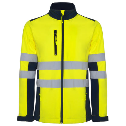 ANTARES 9303 Dvobojna softshell jakna VISOKA VIDLJIVOST
