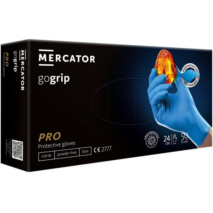 Jednokratne rukavice MERCATOR GOGRIP PRO bez pudera